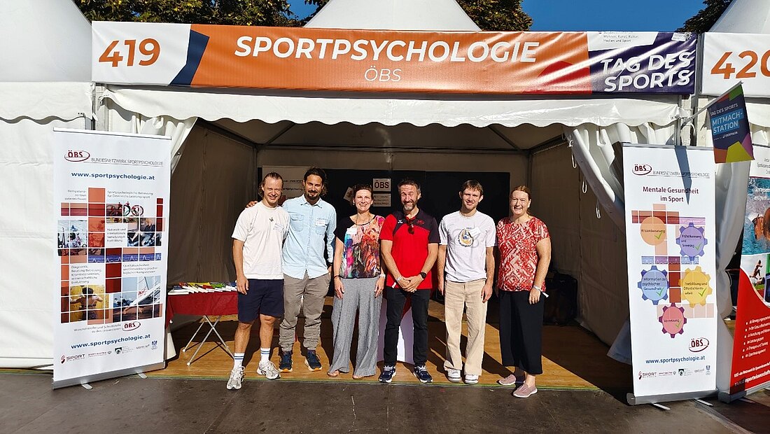 Unser Stand beim Tag des Sports